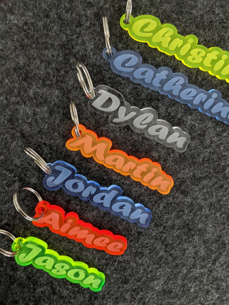 Laser engraved photo keyring shop