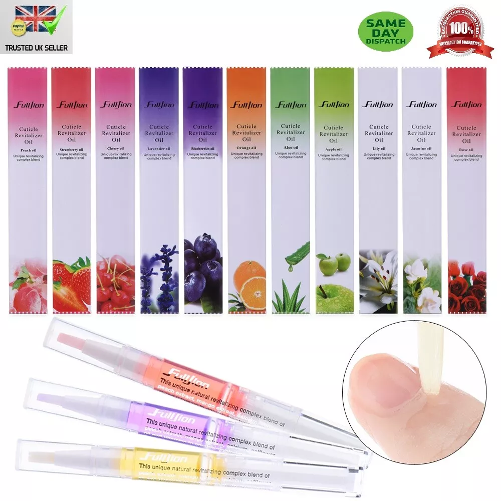 CUTICLE OIL REVITALIZER PEN SOFTENS CUTICLES ACRYLIC GEL NORMAIL NAILS X 1