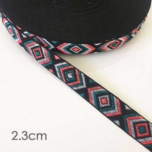 Jacquard Trim Braid or Embroidered Ribbon Craft Sewing Retro Boho Ethnic Scandi - Picture 119 of 276