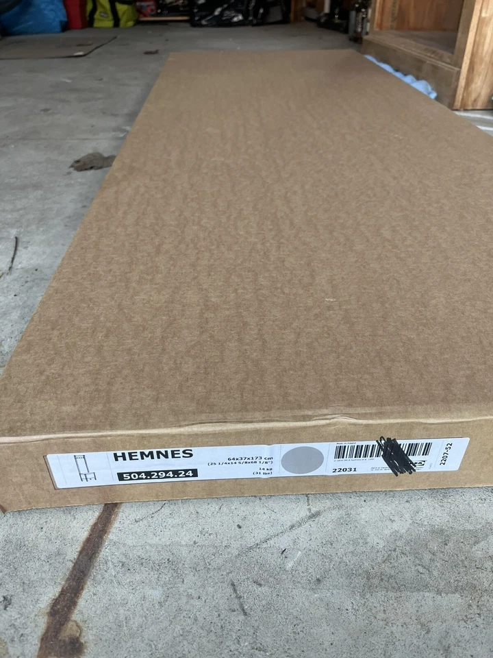 Brand New IKEA HEMNES Storage Bench w/ Towel Rail+4 Hooks 504.294.24 - Image 2 of 4