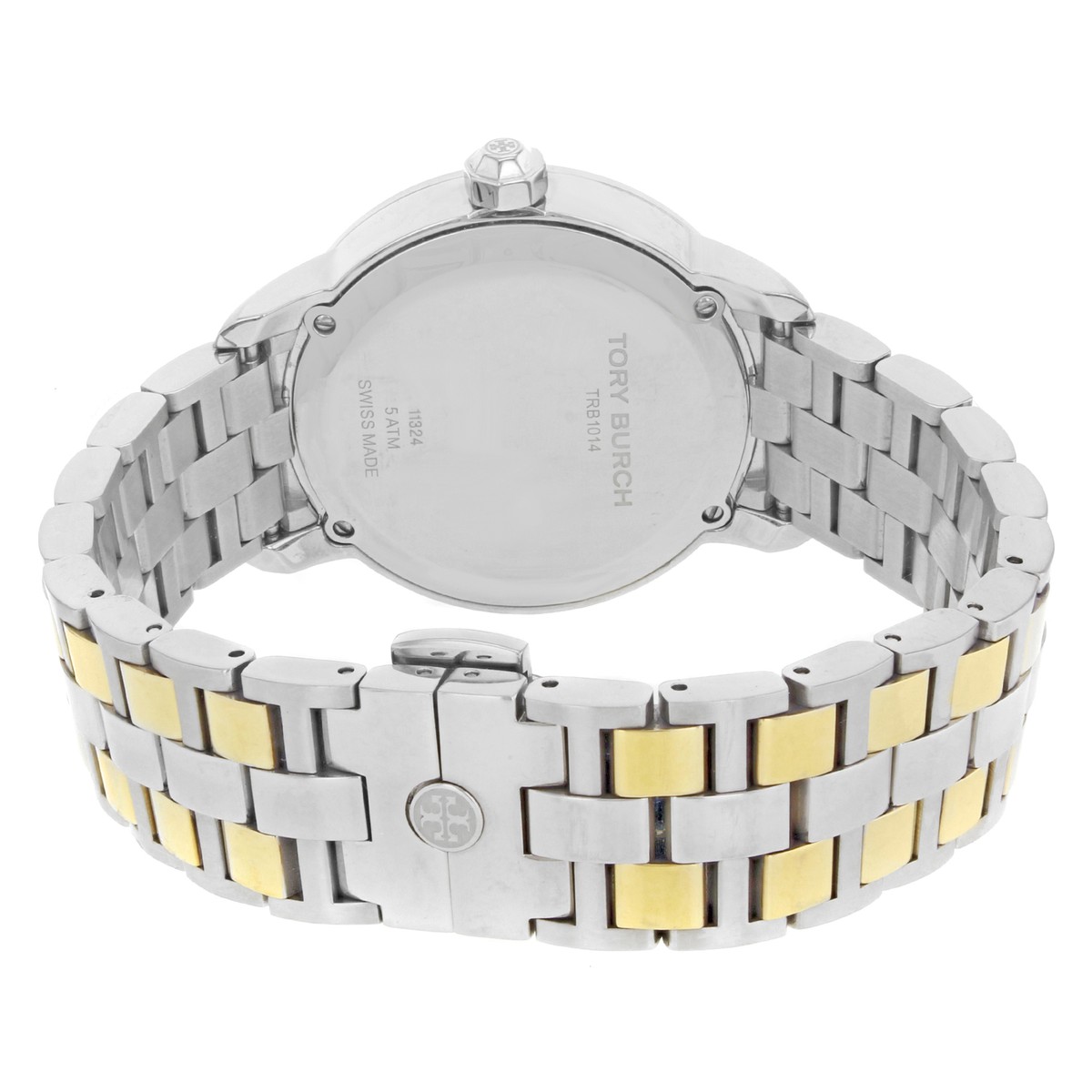 Tory Burch Cream Dial Date Two Tone Steel Quartz Ladies Watch Tory Burch Cream Dial Date Two Tone Steel Quartz Ladies  main image 4
