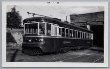 Trolley Photo - Philadelphia Suburban Transportation #79 Interurban Streetcar