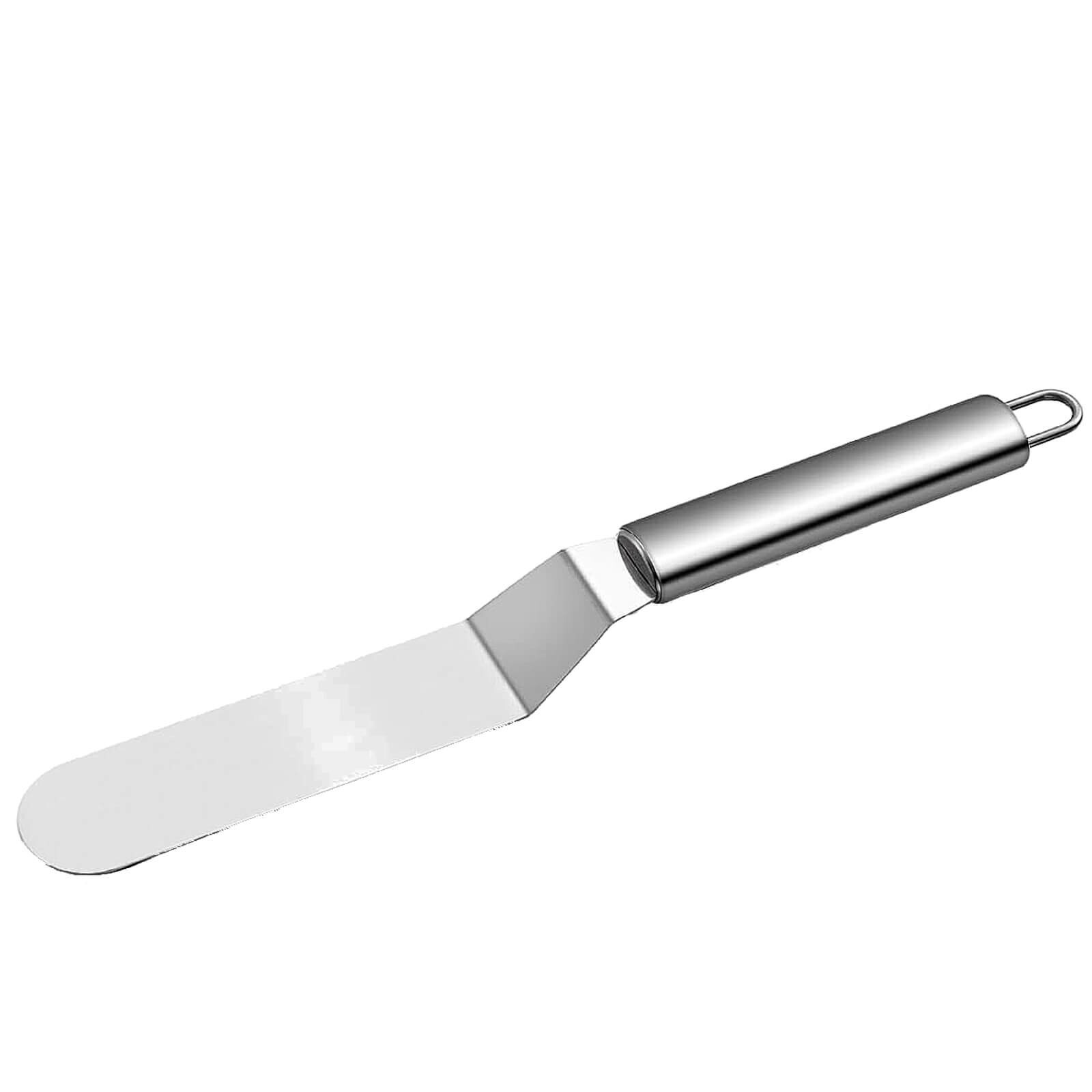 Winkelpalette 27cm für Kuchen und Torten Edelstahl Streichpalette Bäcker Palette