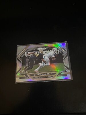 Cameron Jordan 2022 Panini Prizm Lockdown Silver Prizm Saints L-16 PWE
