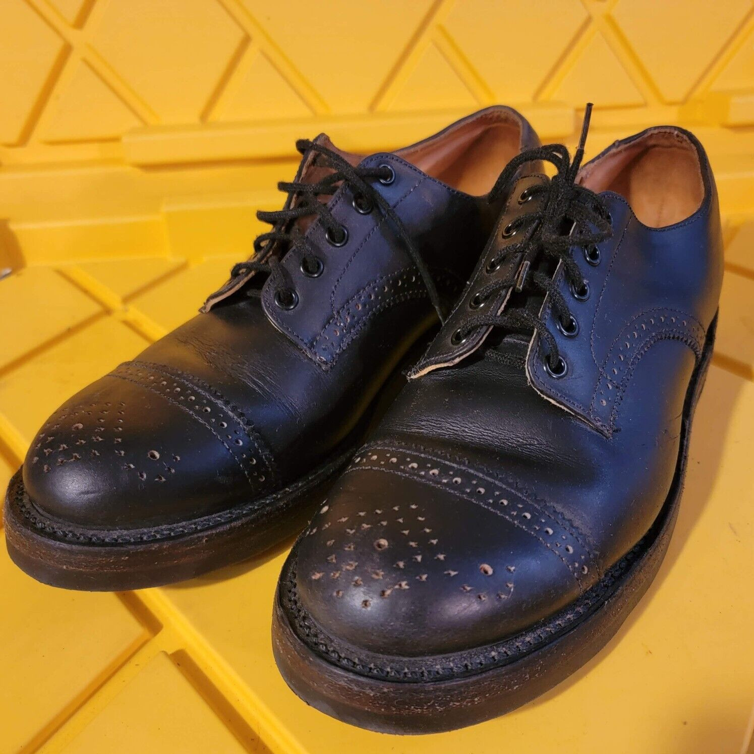 Wingtips Yuketen Wingtips Biltrite Cats Paw Johnny Sz 7.5 D w… - Gem