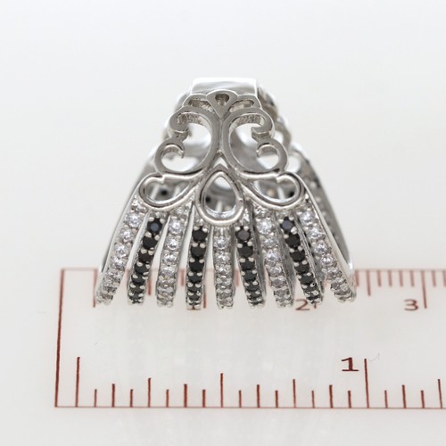 Umwerfend Cubic Zirkonia Nine Line Riesiges Hochzeit Damen Ring Variant Color - Bild 72 von 129
