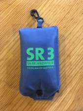 SR 3 SAARLANDWELLE Einkaufsbeutel Einkaufstasche blau NEU incl. Versandkosten