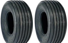 TWO 11L-15 IMPLEMENT EQUIPMENT TIRE TIRES 8 PLY RATED HEAVY DUTY I-1 TUBETYPE