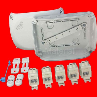 Hensel DK1010G mit Klemmen bis 10mm²  -  Nachfolger des K9105 Abzweigkastens 