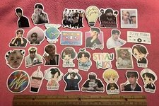 lot of 10 STRAY KIDS band Stickers Music Concert Decals songs lyrics pics South