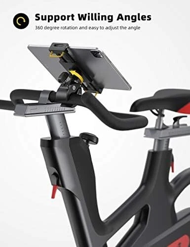 Lamicall Treadmill Tablet Ipad Holder Bike Handlebar Mount Clamp for Stationary - Picture 8 of 8