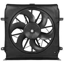 Replacement Aluminum Radiator Fan Fit For 2002 2003 2004 Jeep Liberty