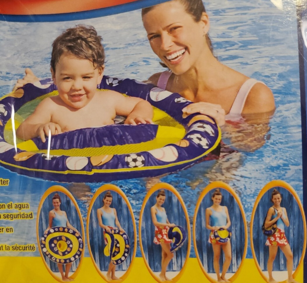 Swimways Baby Spring Float Kmart Baby Swim Ring Sun Canopy