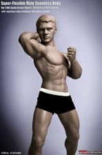 PHICEN M30 Flexible Seamless Male MUSCULAR Body Steel Skeleton