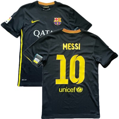 2013/14 Barcelona Third 3rd Jersey #10 Messi Small Football