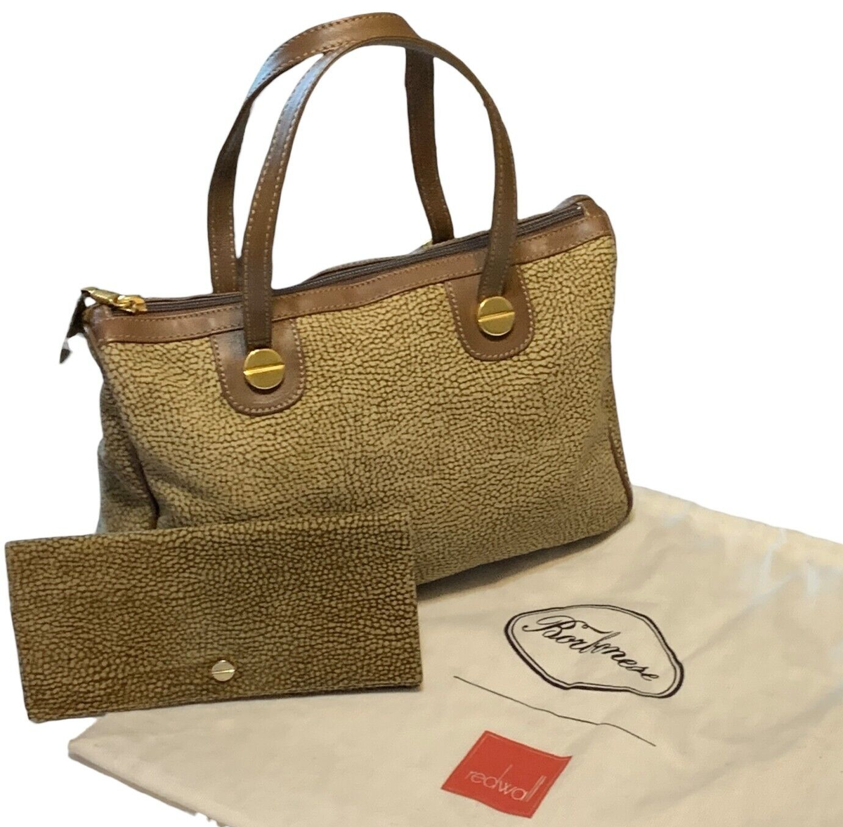 Borsa Borbonese Redwall Borbonese Handbag Wallet Redwall