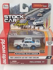 Autoworld Thunderjet Ultra G Fred Lorenzen '67 Ford Fairlane 28 Slot Car