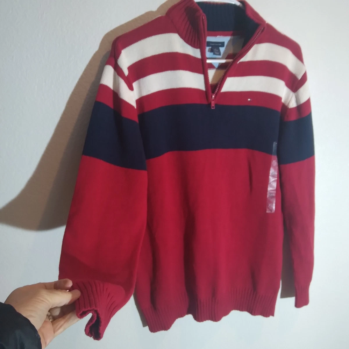 Tommy hilfiger sweater shop red white and blue