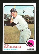 1973 Topps SET BREAK #69 PHIL GAGLIANO NRMINT BOSTON RED SOX (SB1)