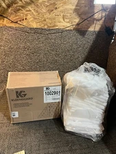 BOX OF 25 KleenGuard 10029 01 Protective Coat 10029 A20 White Large