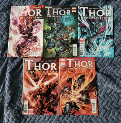 Thor: The DEVIANTS SAGA - #1-5 Komplettset