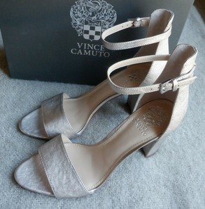 silver vince camuto heels