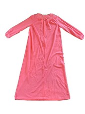 VTG Sears Take-a-Long Small Long House Zip Dress Zip Robe Take A Long