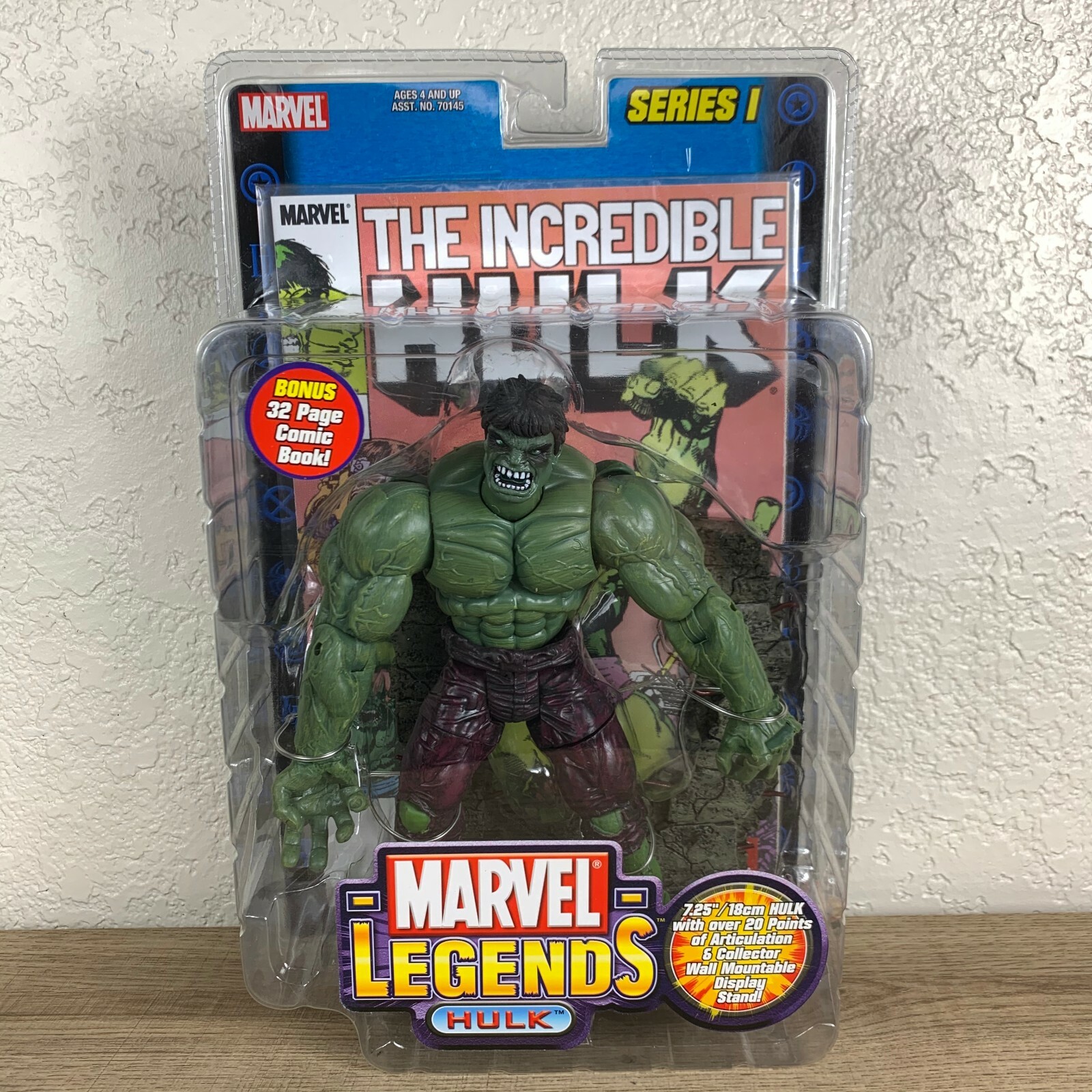 marvel legends series 1 hulk