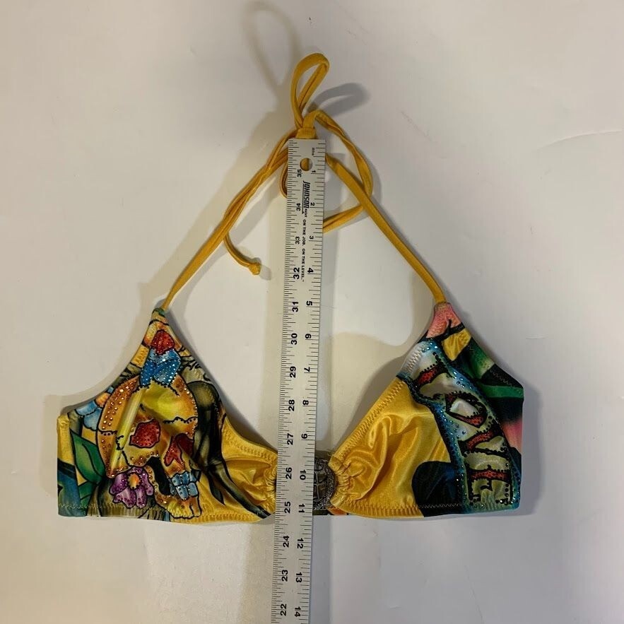 edhardy ビキニ　#5 Ed Hardy Bikini Spell Out Size XS Vintage Y2K | eBay