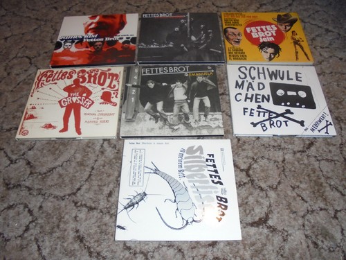 Fettes Brot An Tagen Wie Diesen Text 7x Single CD Fettes Brot Emanuela An Tagen wie diesen Jein Schwule