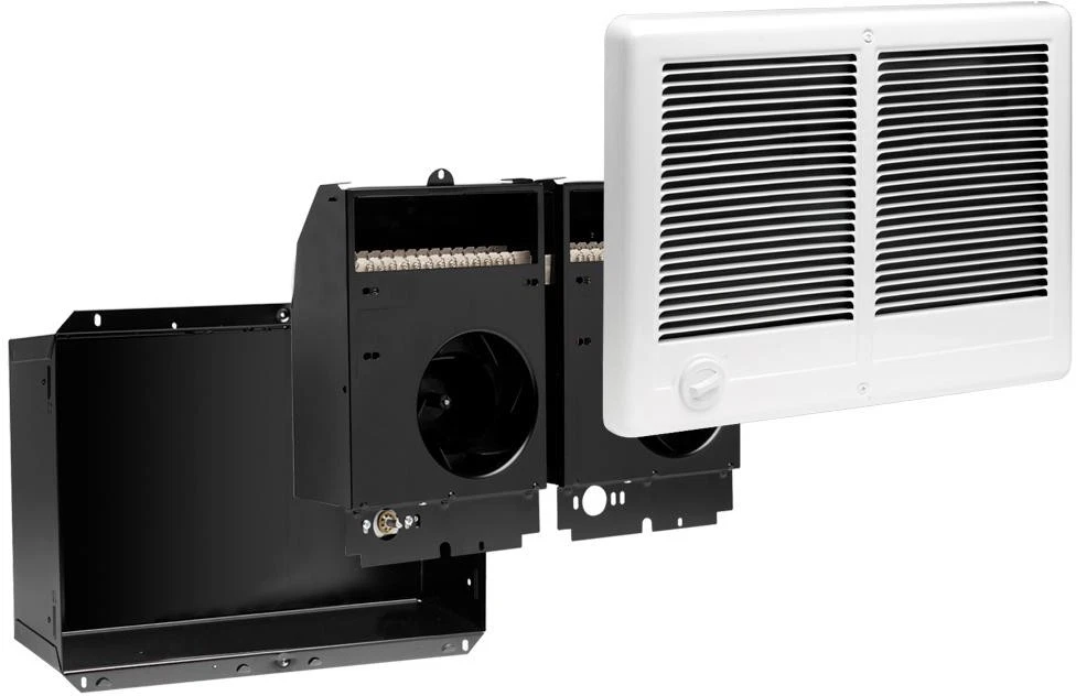 Electric Wall Heater Twin 3,000 Watt Fan Forced In Wall Large Room Warmth  Quiet 27418675262 | eBay
