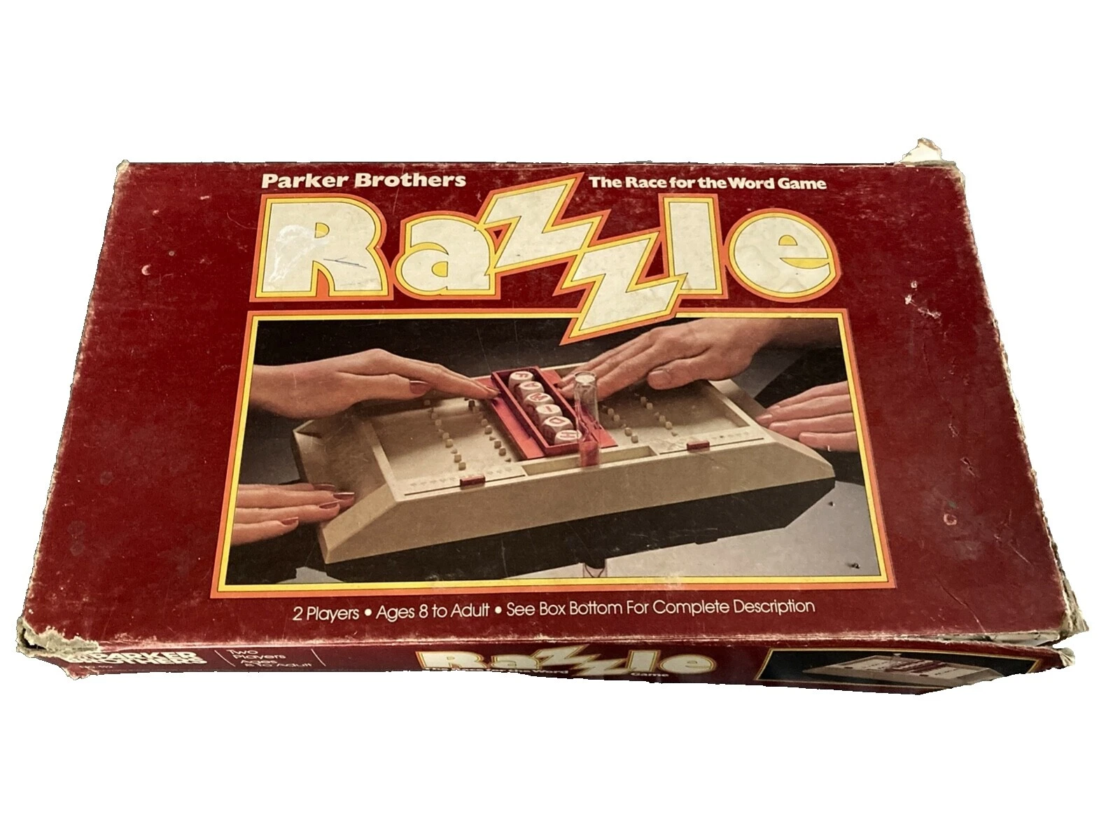 Parker Brothers Word Game Contemporary Manufacture Game Boards Games