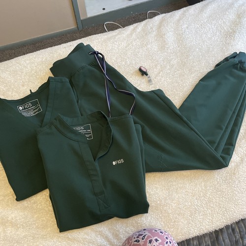 womens figs scrubs Bundle British Racing Green/small Tall/ Small/XXS eBay