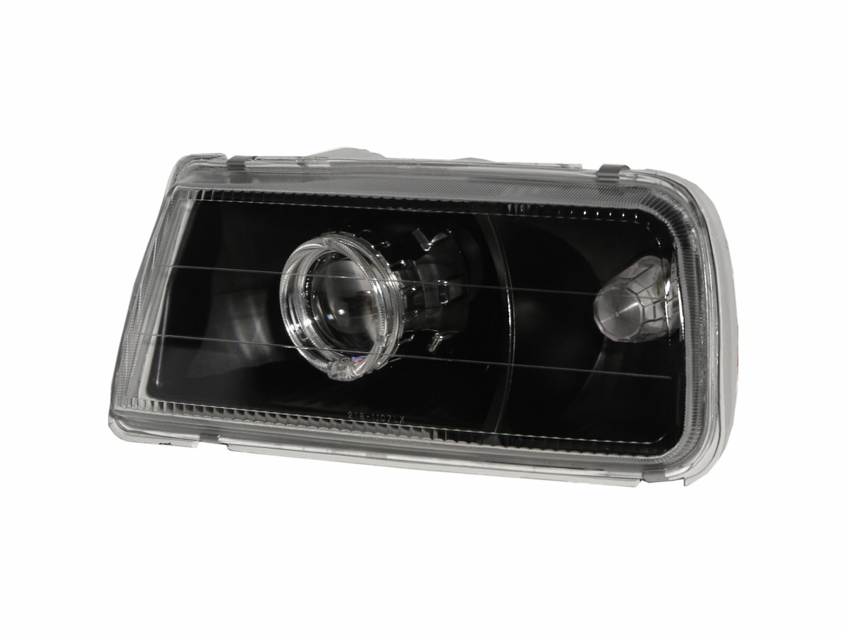 Sidekick ET/TA 88-98 Guide LED Halo Projector Headlight Black V1