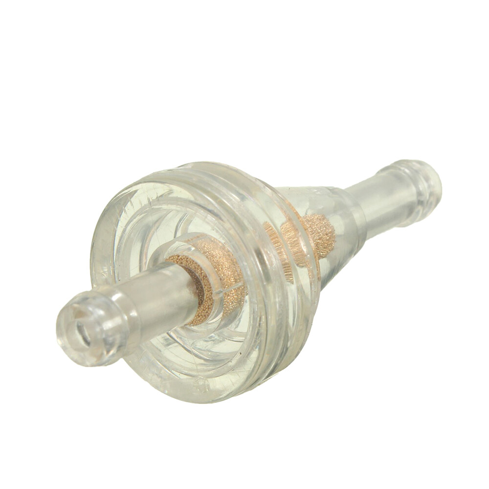 10 Set 1/4" Motorcycle In-line Gas Fuel Filter Fits Dirt Bike ATV UTV Snowmobile - Foto 3