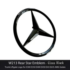 New Rear Boot Trunk Star Badge Mercedes Benz E Class W213 EMBLEM 2016+ Sedan
