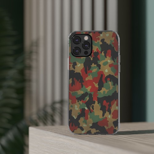 Camouflage Clear Phone Case | Stylish, Protective, Unique Gift, Phone - 第 70/86 張圖片