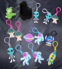 LOT OF 13 ASSORTED KIDS KEYCHAINS POPPING More Silicone Rubber
