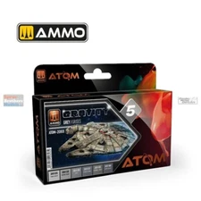 Mig Ammo #20808 ATOM Paint Set - Gravity Grey For Sci fi (6)