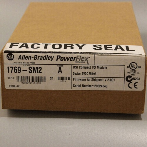 Allen-Bradley 1769-SM2 SER A Compact I/O DSI/Modbus Module 1769SM2 - NEW! - Picture 2 of 4