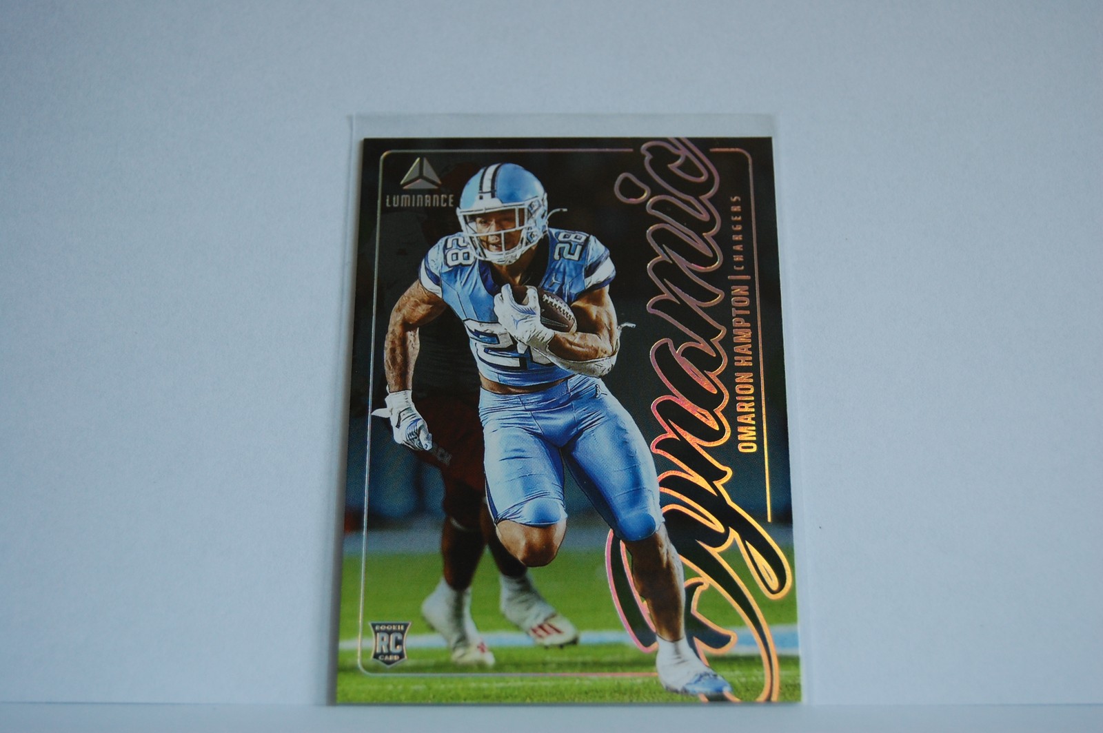 Omarion Hampton 2025 Panini Luminance Dynamic #11 Rookie RC Chargers RB