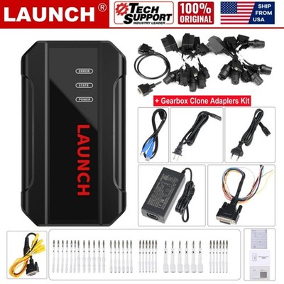 LAUNCH X431 E-CU & TCU Programmer & X431 X-PROG3 Gearbox Clone Adapters Kit