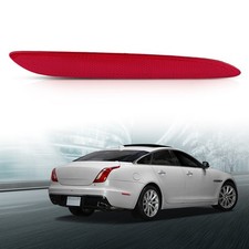 Fit For Jaguar XJ 2010-17 ABS Rear Right Side Bumper Marker Reflector Trim Red