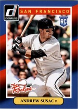 2014 Donruss The Rookies Baseball Card #95 Andrew Susac