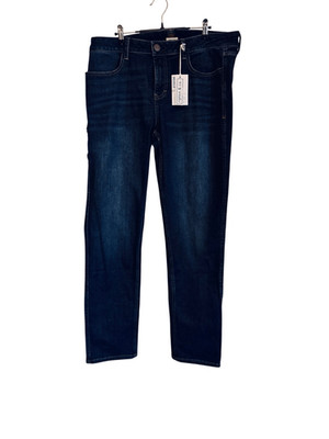 Ripton & Co Classic Jeans Indigo Mens 34W 32L Stretch Denim Dark Wash NWT