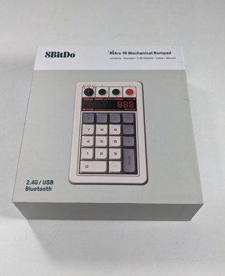 8BitDo Retro 18 (85HB) Mechanical Numpad- N Edition