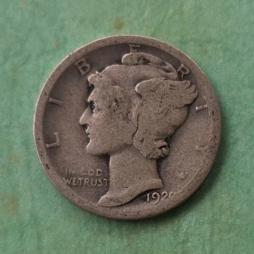 1926 Mercury Dime Silver 10C Circulated US Coin Business Strike Uncertified