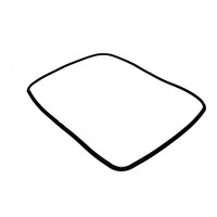 TüRdichtung Dichtung Backofen 4-Seitig Bosch/Siemens 00095253