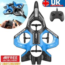 RC Plane for Kids Form Drone Remote Control Airplane Remote Fighter Jet w/ Light