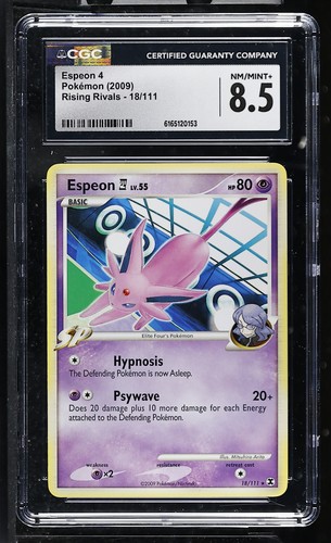 Espeon E4 graded CGC 8.5 for sale on eBay
